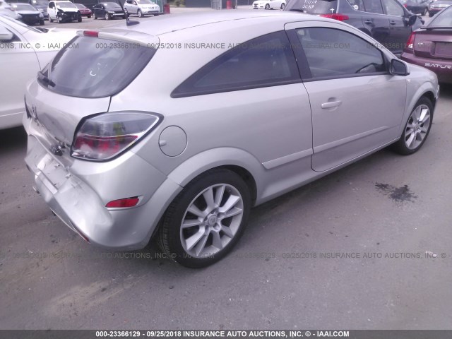 W08AT271885137362 - 2008 SATURN ASTRA XR SILVER photo 4