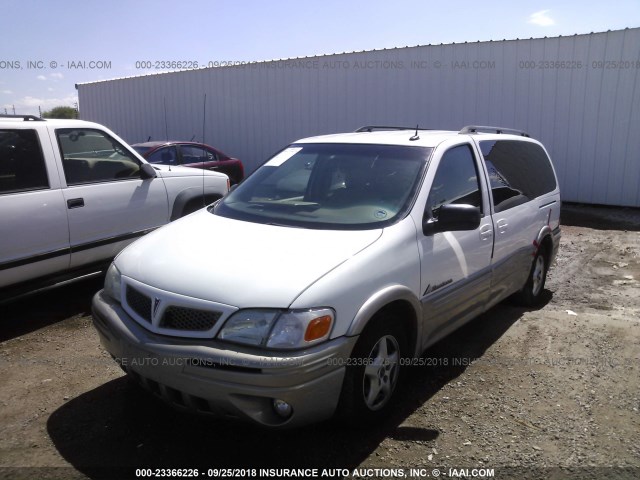 1GMDX13EX4D114558 - 2004 PONTIAC MONTANA LUXURY WHITE photo 2