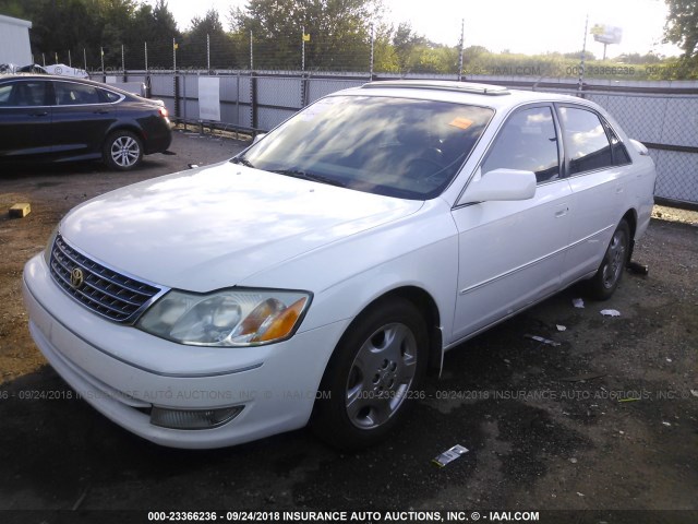 4T1BF28B94U369992 - 2004 TOYOTA AVALON XL/XLS WHITE photo 2