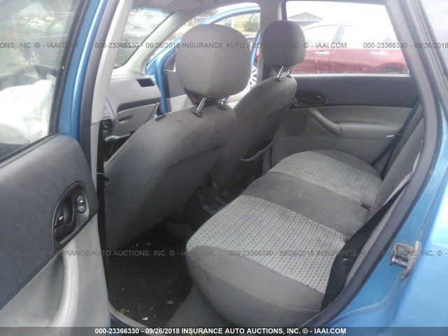 1FAHP34N27W291099 - 2007 FORD FOCUS ZX4/S/SE/SES Көк фото 8
