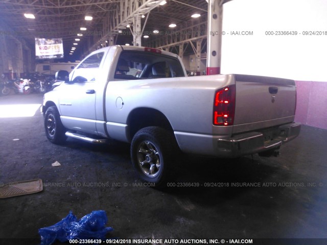 1D7HA16K66J197165 - 2006 DODGE RAM 1500 ST SILVER photo 3