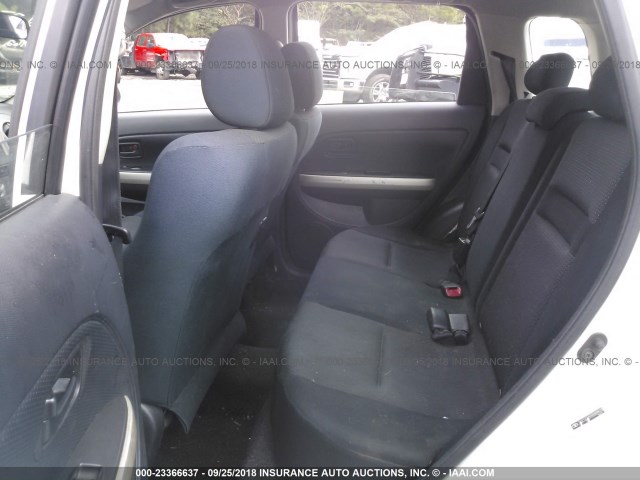 JTKKT624X65009523 - 2006 TOYOTA SCION XA WHITE photo 8