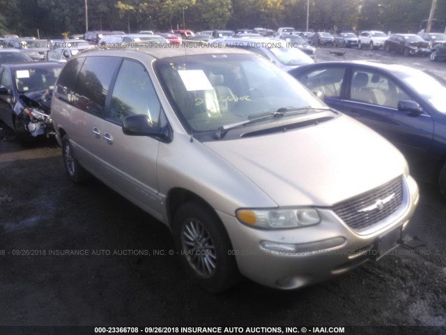 1C4GP64LXYB527917 - 2000 CHRYSLER TOWN & COUNTRY LIMITED GOLD photo 1