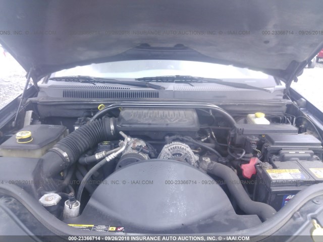 1J4GR48K45C560542 - 2005 JEEP GRAND CHEROKEE LAREDO/COLUMBIA/FREEDOM 蓝色 照片 10