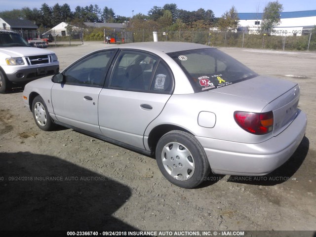 1G8ZH52881Z299289 - 2001 SATURN SL1 SILVER photo 3