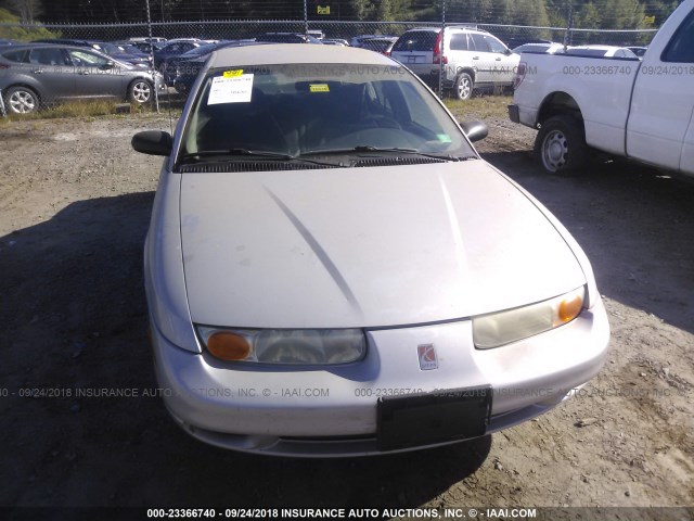 1G8ZH52881Z299289 - 2001 SATURN SL1 SILVER photo 6