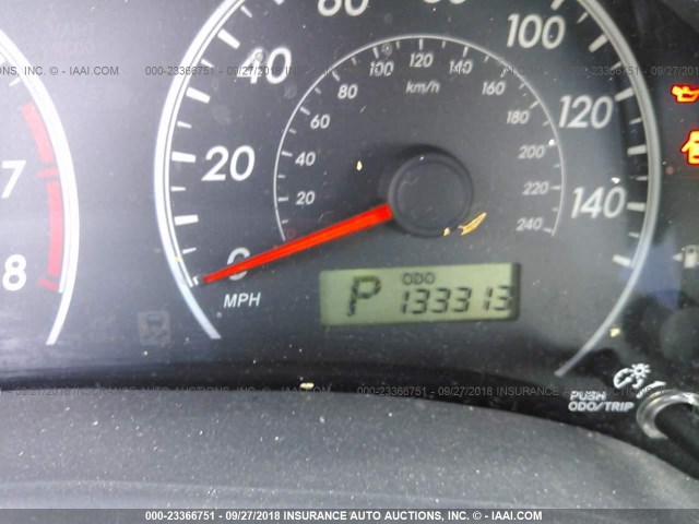 JTDBL40E199027221 - 2009 TOYOTA COROLLA LE/XLE BLACK photo 7