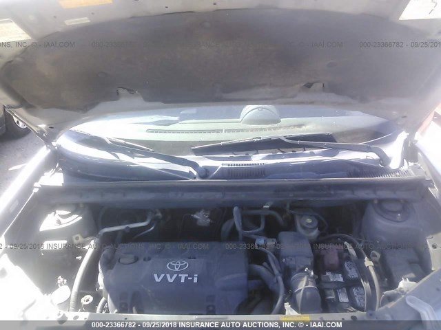 JTLKT324740159917 - 2004 TOYOTA SCION XB Plata foto 10