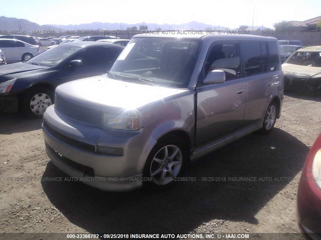 JTLKT324740159917 - 2004 TOYOTA SCION XB Plata foto 2
