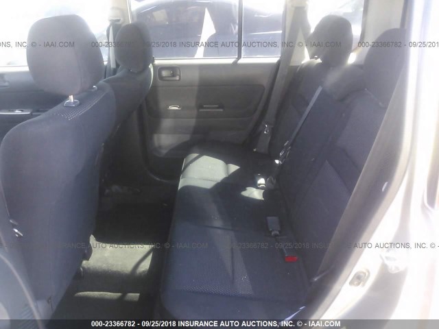 JTLKT324740159917 - 2004 TOYOTA SCION XB Plata foto 8