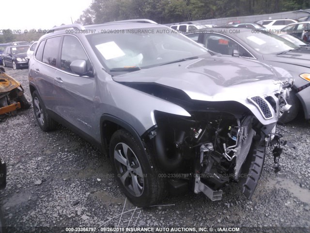 1C4PJMDX5KD103503 - 2019 JEEP CHEROKEE LIMITED GRAY photo 1