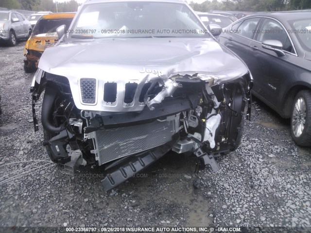 1C4PJMDX5KD103503 - 2019 JEEP CHEROKEE LIMITED GRAY photo 6