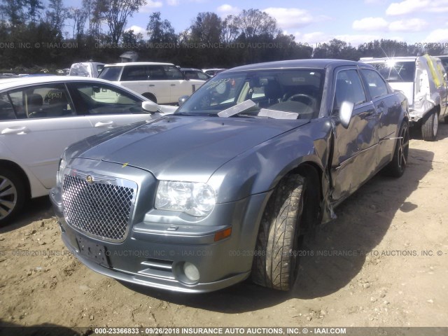 2C3KA73W96H293811 - 2006 CHRYSLER 300C SRT-8 Light Blue photo 2