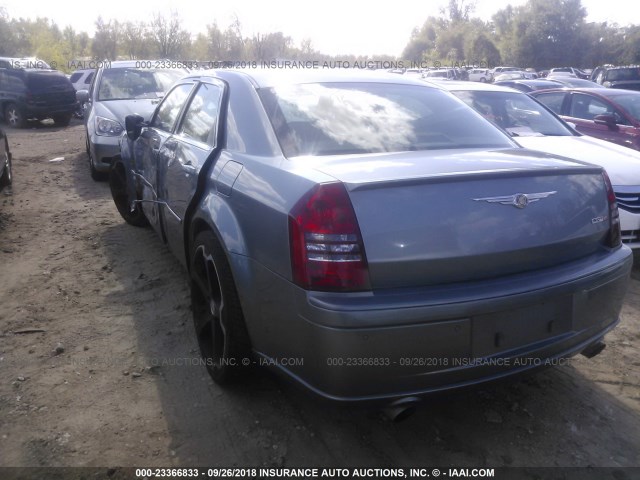 2C3KA73W96H293811 - 2006 CHRYSLER 300C SRT-8 Light Blue photo 3