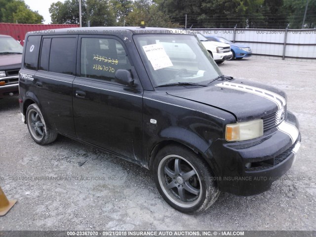 JTLKT334350202889 - 2005 TOYOTA SCION XB Negro foto 1