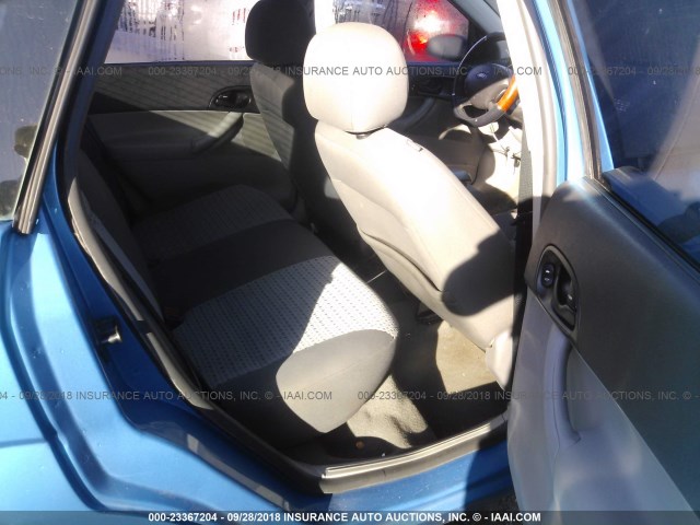 1FAHP34N77W128996 - 2007 FORD FOCUS ZX4/S/SE/SES 蓝色 照片 8