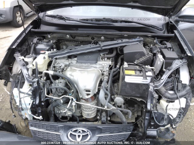 JTMRFREV3FJ034919 - 2015 TOYOTA RAV4 XLE GRAY photo 10