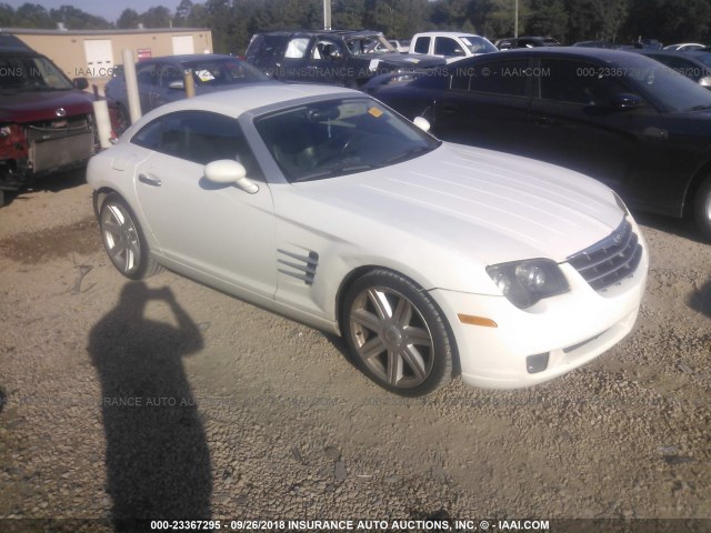 1C3AN69L14X009393 - 2004 CHRYSLER CROSSFIRE LIMITED WHITE photo 1