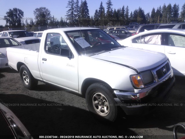 1N6DD21S2YC408024 - 2000 NISSAN FRONTIER XE WHITE photo 1