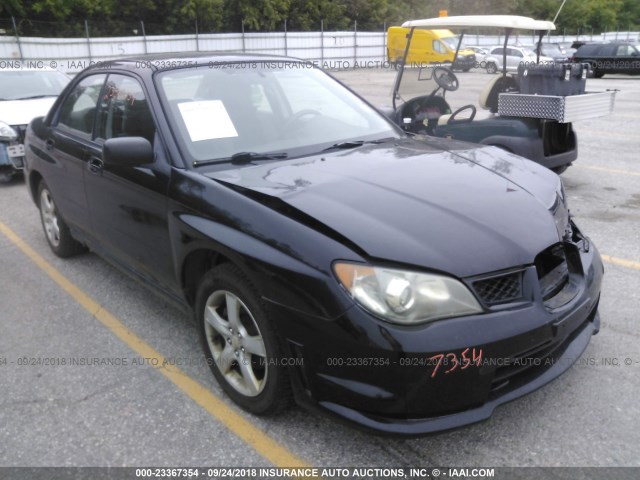 JF1GD67636G500904 - 2006 SUBARU IMPREZA 2.5I BLACK photo 1