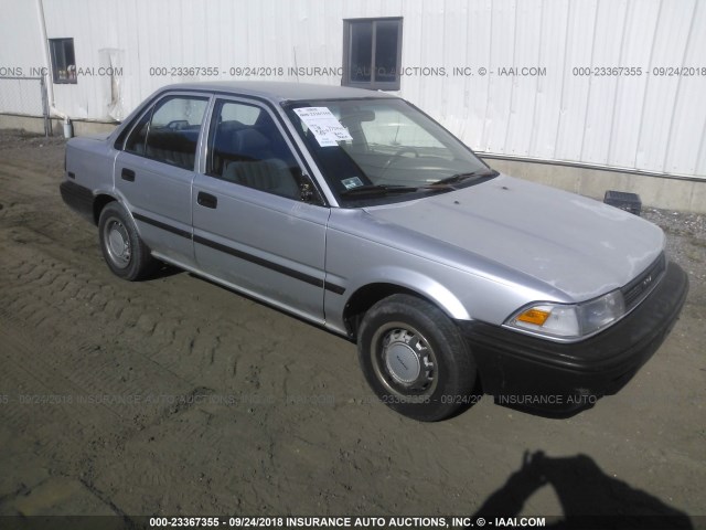 1NXAE92E4KZ047901 - 1989 TOYOTA COROLLA DLX SILVER photo 1