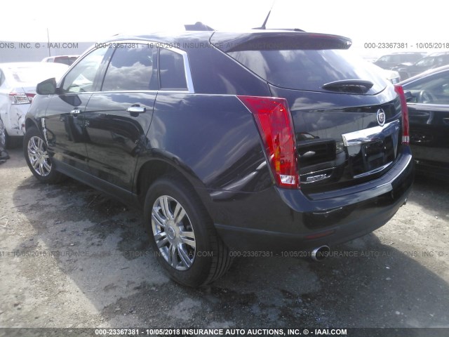 3GYFNAEY9BS554899 - 2011 CADILLAC SRX LUXURY COLLECTION BLACK photo 3