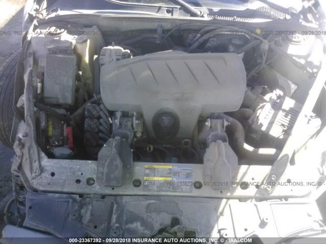 2G2WP552781154643 - 2008 PONTIAC GRAND PRIX SILVER photo 10