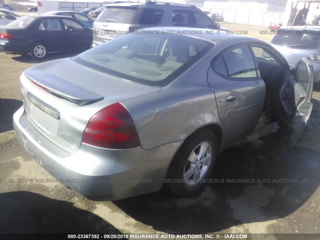 2G2WP552781154643 - 2008 PONTIAC GRAND PRIX SILVER photo 4