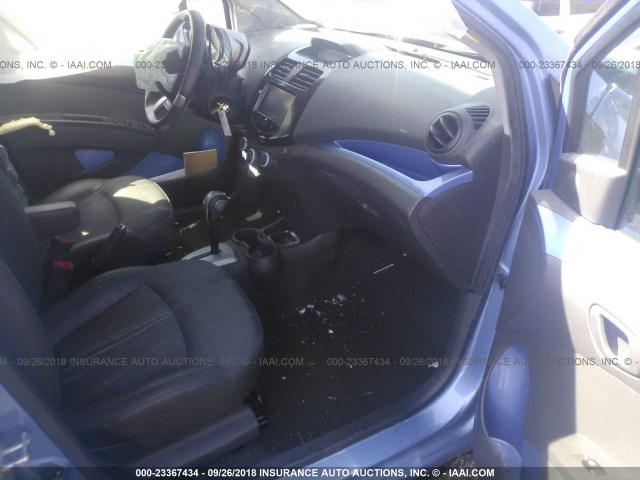 KL8CD6S90FC775088 - 2015 CHEVROLET SPARK BLUE photo 5