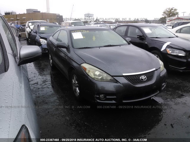 4T1CE30P88U763722 - 2008 TOYOTA CAMRY SOLARA SE/SLE/SPORT GRAY photo 1