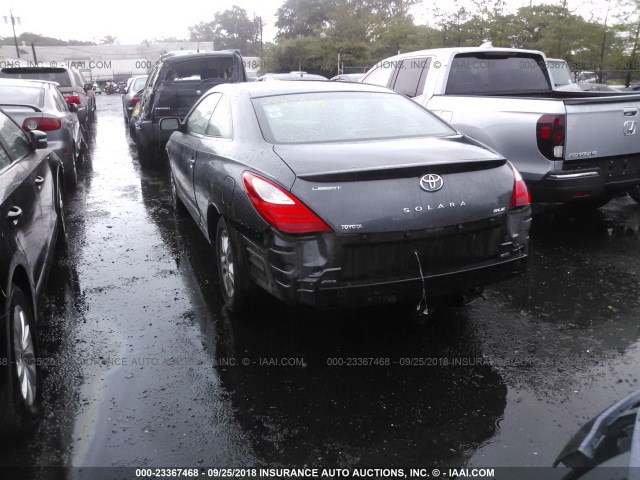 4T1CE30P88U763722 - 2008 TOYOTA CAMRY SOLARA SE/SLE/SPORT GRAY photo 3