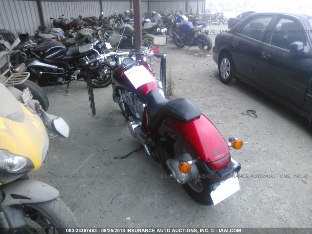 JH2SC6715AK000073 - 2010 HONDA VT1300 CS RED photo 3