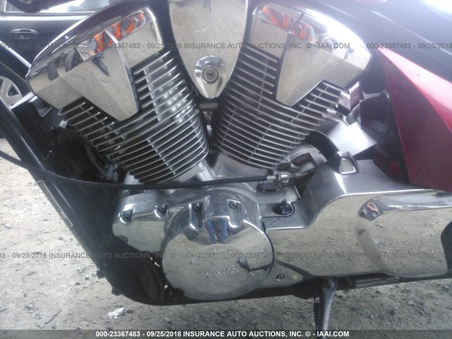 JH2SC6715AK000073 - 2010 HONDA VT1300 CS RED photo 9