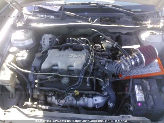 1G1NE52J516156889 - 2001 CHEVROLET MALIBU LS 银色 照片 10