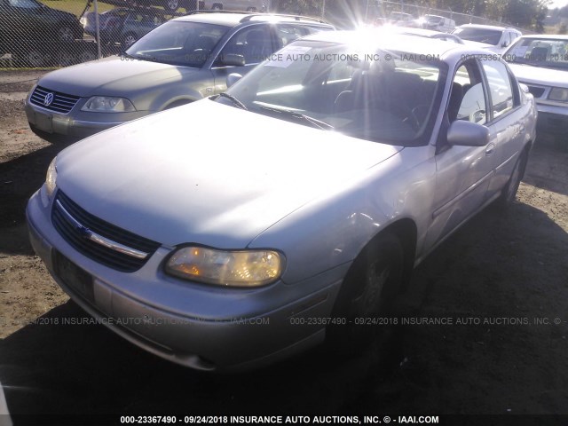 1G1NE52J516156889 - 2001 CHEVROLET MALIBU LS 银色 照片 2