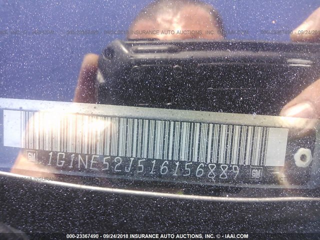 1G1NE52J516156889 - 2001 CHEVROLET MALIBU LS 银色 照片 9