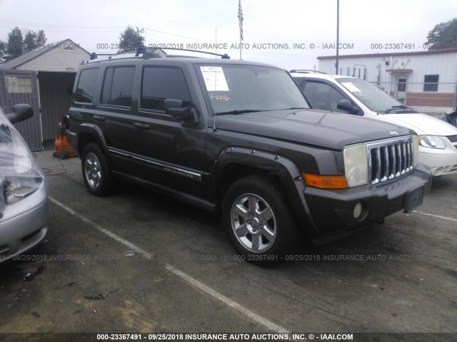 1J8HG58276C348721 - 2006 JEEP COMMANDER LIMITED GREEN photo 1