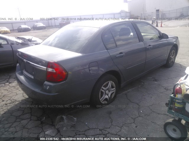 1G1ZS58F87F107451 - 2007 CHEVROLET MALIBU LS Boz foto 4