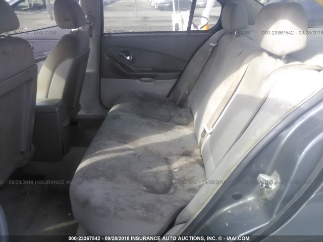 1G1ZS58F87F107451 - 2007 CHEVROLET MALIBU LS Boz foto 8