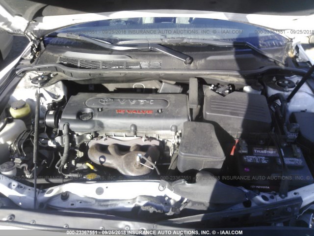 4T1BE46K59U823695 - 2009 TOYOTA CAMRY SE/LE/XLE 白色 照片 10