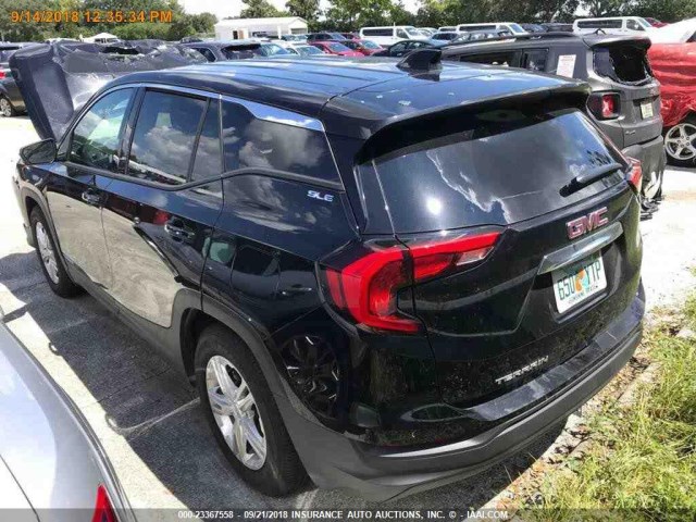 3GKALMEV0JL285962 - 2018 GMC TERRAIN SLE BLACK photo 11