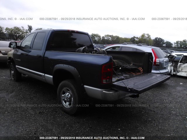 3D7KU28D33G796331 - 2003 DODGE RAM 2500 ST/SLT 蓝色 照片 3