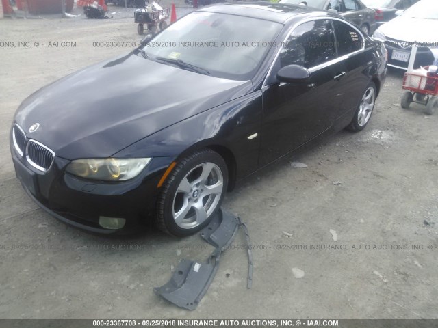 WBAWC33557PC86259 - 2007 BMW 328 XI BLACK photo 2