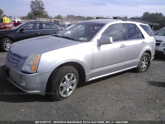 1GYEE637460182873 - 2006 CADILLAC SRX SILVER photo 2