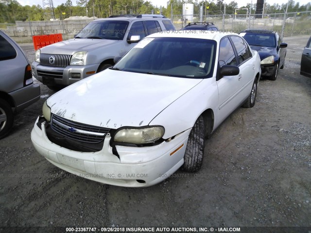 1G1ND52F64M533261 - 2004 CHEVROLET CLASSIC WHITE photo 2