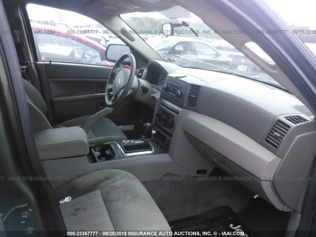 1J4GR48K46C296577 - 2006 JEEP GRAND CHEROKEE LAREDO/COLUMBIA/FREEDOM 绿色 照片 5