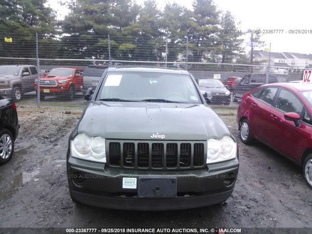 1J4GR48K46C296577 - 2006 JEEP GRAND CHEROKEE LAREDO/COLUMBIA/FREEDOM 绿色 照片 6