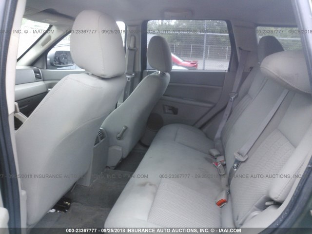 1J4GR48K46C296577 - 2006 JEEP GRAND CHEROKEE LAREDO/COLUMBIA/FREEDOM 绿色 照片 8