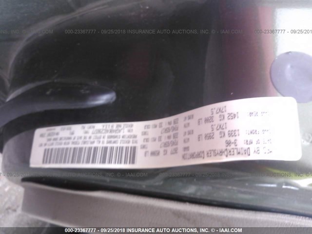 1J4GR48K46C296577 - 2006 JEEP GRAND CHEROKEE LAREDO/COLUMBIA/FREEDOM 绿色 照片 9