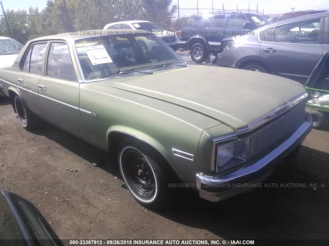 1X69D9T130340 - 1979 CHEVROLET NOVA GREEN photo 1